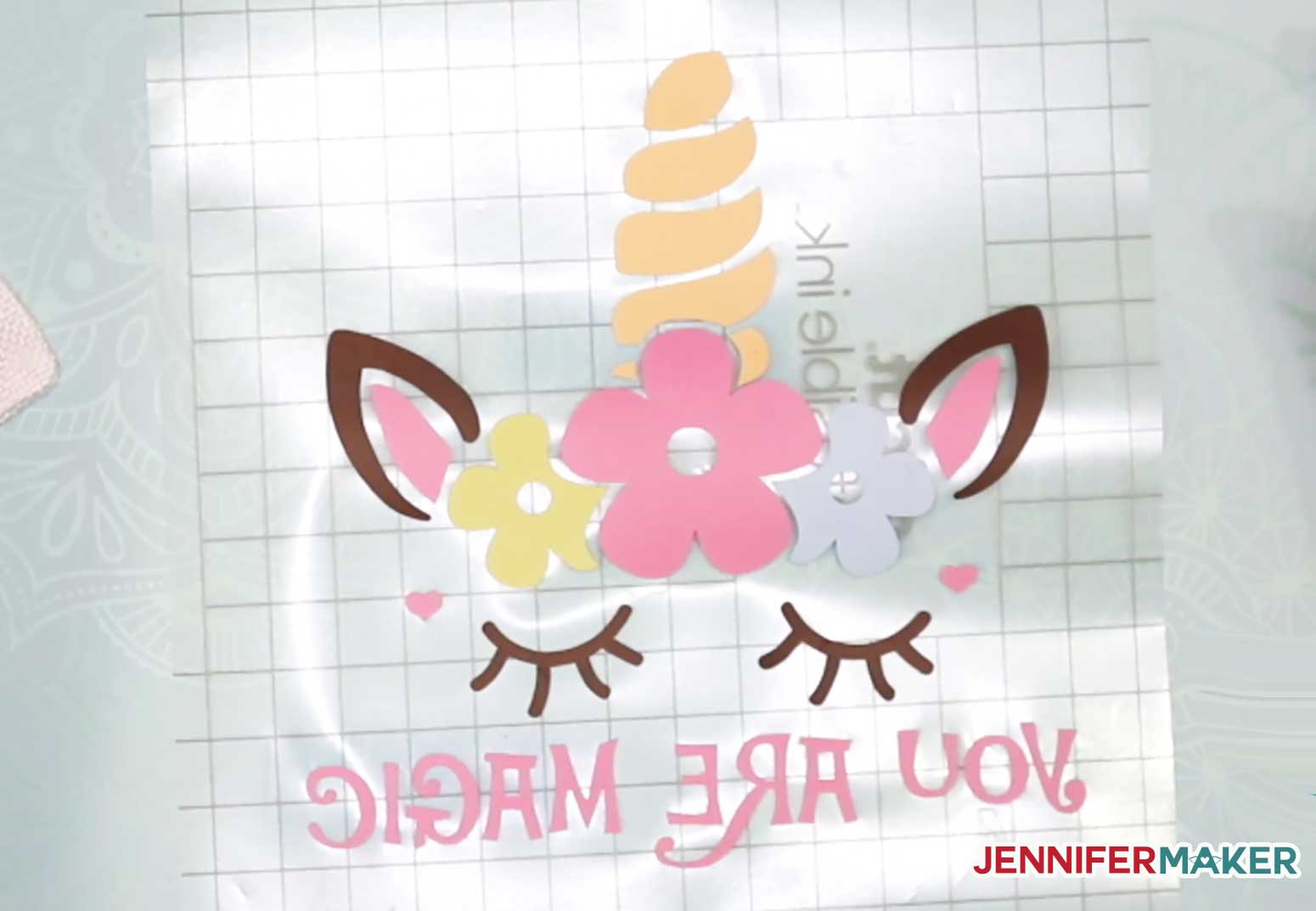 Download Magic Unicorn Head Svg Flowers Hearts Free Jennifer Maker