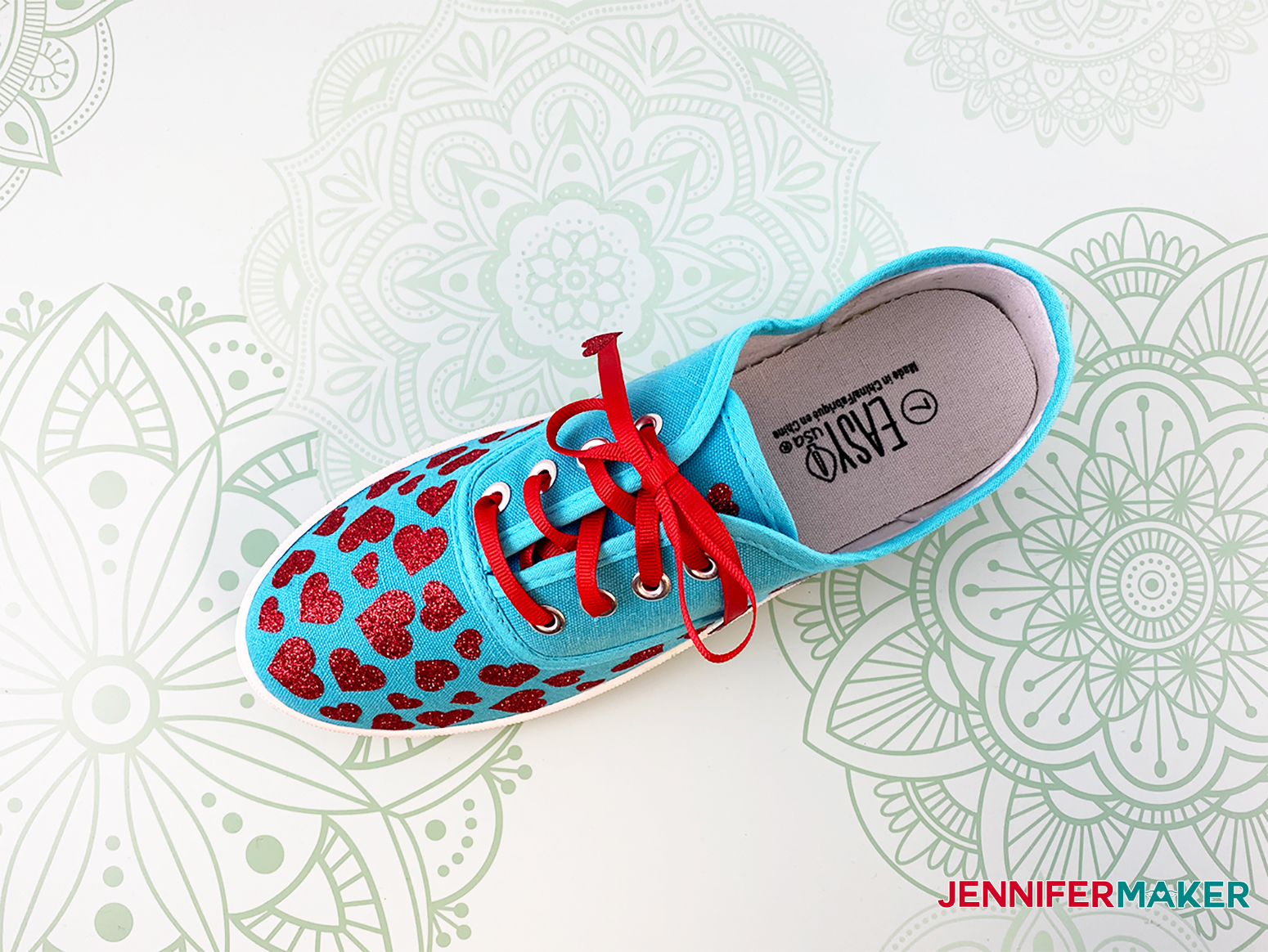 HOW TO MAKE STENCILS FOR YOUR SHOES 