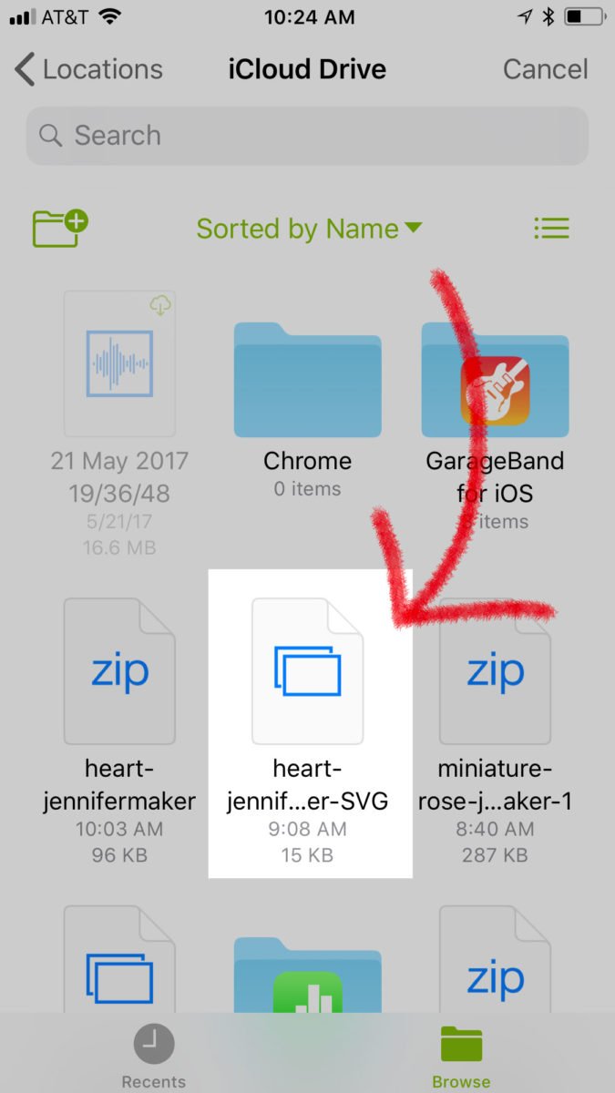 Download How to Upload SVG Files to Cricut Design Space App on iPhone/iPad - Jennifer Maker