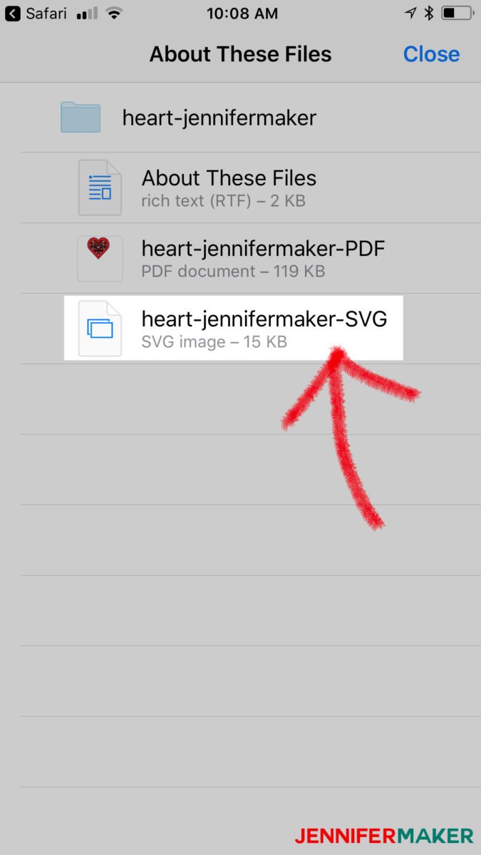 Download How to Upload SVG Files to Cricut Design Space App on iPhone/iPad - Jennifer Maker