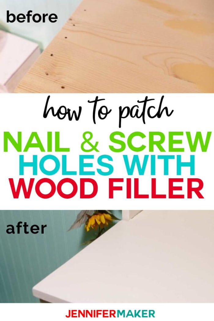 When and How To Use Wood Filler