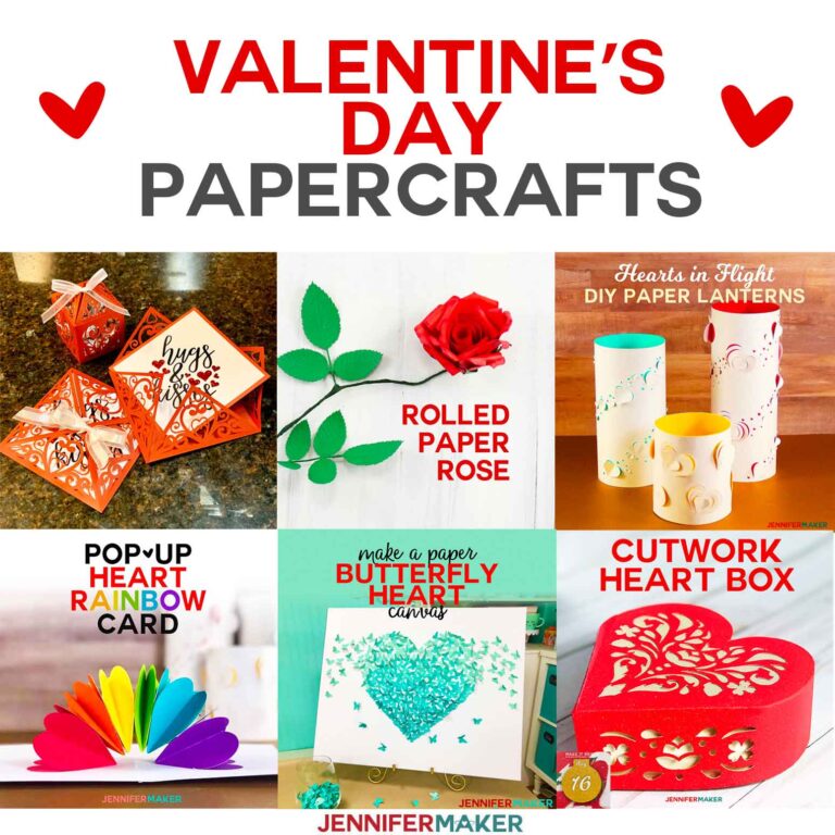Valentine’s Day Craft Ideas For Your Cricut