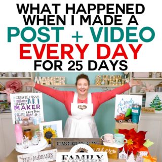 What Happened When I Made a Post + Video Every Day for 25 Days