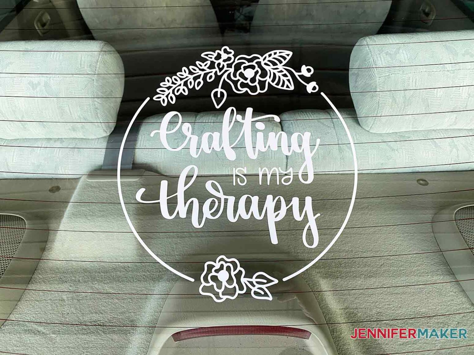 Vinyl Car Decals - Quick and Easy to Make Your Own! - Jennifer Maker