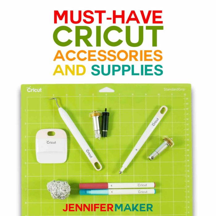 What Cricut Accessories and Supplies do you need to get started crafting?
