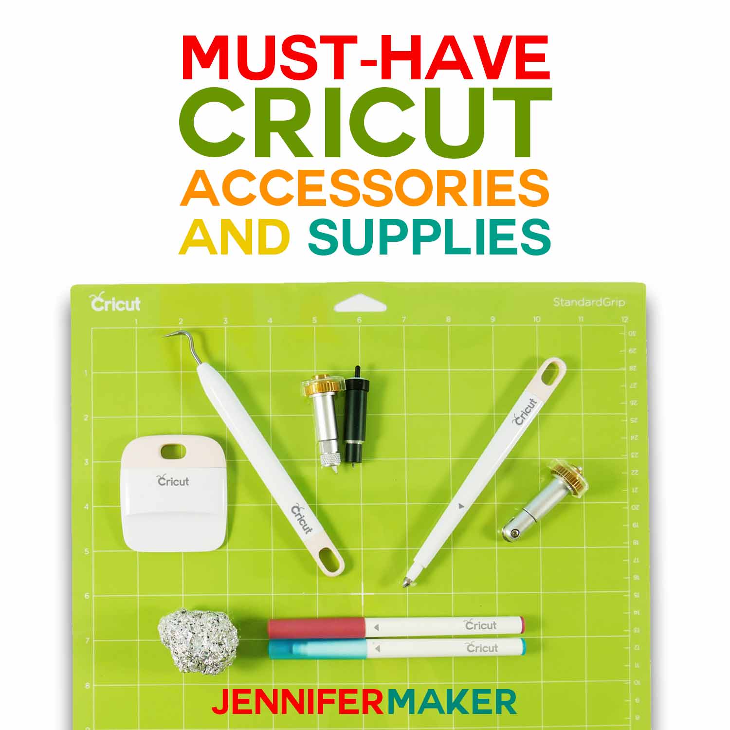 What Cricut Accessories Do You REALLY Need? - Jennifer Maker