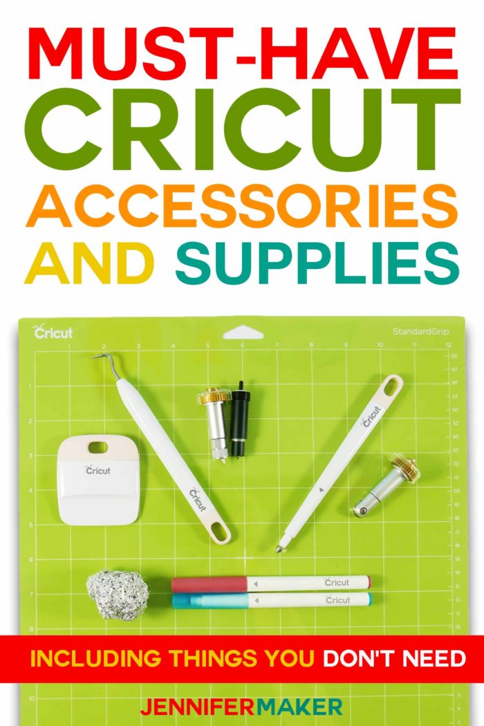 What Cricut Accessories and Supplies do you need to get started crafting #cricut #cricuttools #papercrafts #vinyl