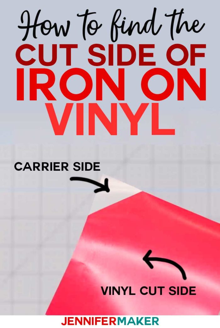 Which Side Of Iron On Vinyl Goes Down Jennifer Maker