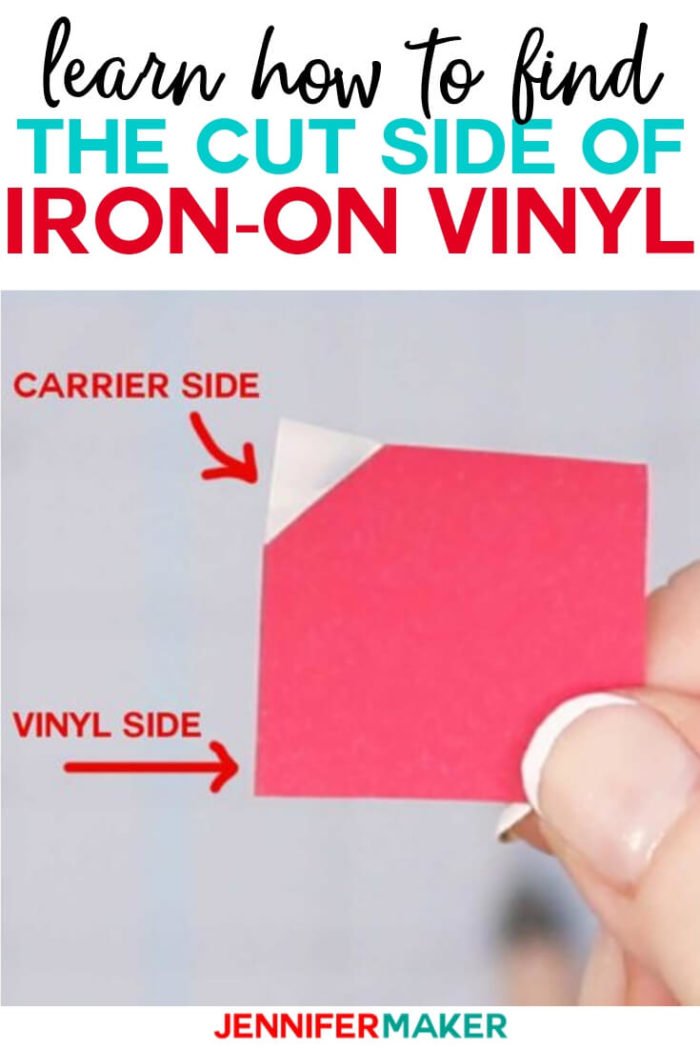 Which Side Of Iron On Vinyl Goes Down Jennifer Maker