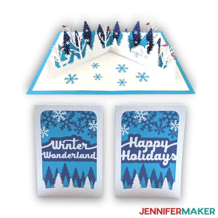 Lantern Pop-Up Cards for a 3D Christmas Greeting! - Jennifer Maker